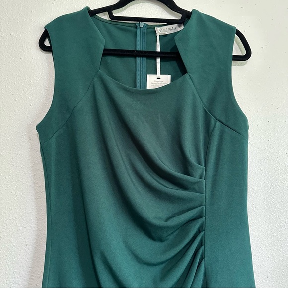 GRACE KARIN Bodycon Dress Slim Fit Cross Over Fishtail Sheath Pencil Dress - Picture 6 of 14